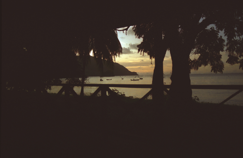 Solnedgang-ved-Man-O-war-bay